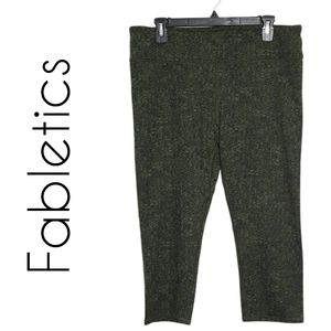 Fabletics | cropped athletic workout leggings size XL